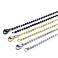 Chains Necklace Trend Stainless Steel Ball Chain for Men